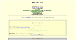 Desktop Screenshot of freenrg.info